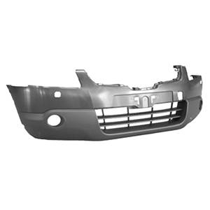 Pare-chocs avant avec trou antibrouillard avec lave phare à peindre pour NISSAN QASHQAI de 2007 à 2010, Neuf