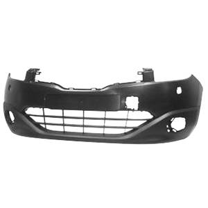 Pare-chocs avant avec trou antibrouillard avec lave phare partiellement à peindre pour NISSAN QASHQAI RY de 2010 à 2013, Neuf