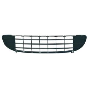 Grille central pare-chocs avant pour PEUGEOT 407 de 2004 à 2011, Neuve