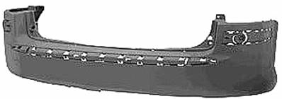 Pare-chocs arrière à peindre modèle break 5/04>6/08 pour PEUGEOT 407 de 2004 à 2011, Neuf