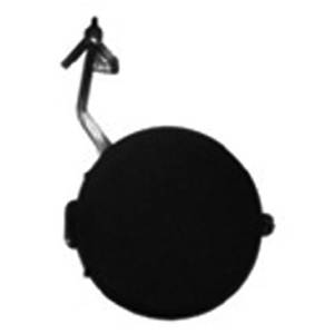 Bouchon cache crochet remorquage à peindre pare-chocs arrière pour PEUGEOT 207 de 2006 à 2009, Neuf