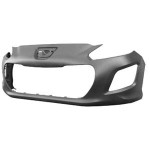 Pare-chocs avant à peindre pour PEUGEOT 308 RY de 2011 à 2013, Neuf