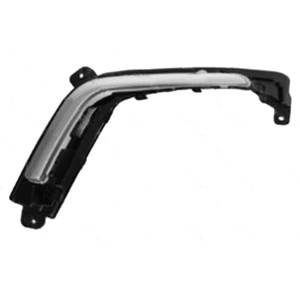 Profil gauche grille avec moulure gris pare-chocs avant pour PEUGEOT 308 RY de 2011 à 2013,