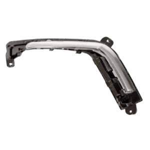 Profil droit grille avec moulure chromée pare-chocs avant pour PEUGEOT 308 RY de 2011 à 2013,