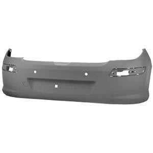 Pare-chocs arrière avec trous radars stationnement à peindre pour PEUGEOT 308 de 2007 à 2011, Neuf