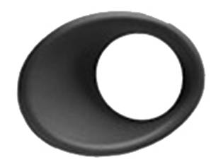 Cadre antibrouillard gauche pour PEUGEOT 206 PLUS de 2009 à 2013, Neuf