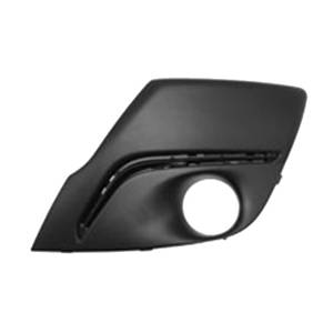 Grille latéral gauche avec trou antibrouillard pare-chocs avant pour PEUGEOT 107 de 2012 à 2014, Neuve