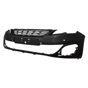 Pare-chocs avant avec trous radars stationnement à peindre modèle allure pour PEUGEOT 308 de 2013 à 2017, Neuf