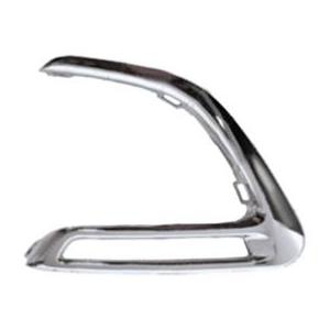 Profils chromées droit grilles laterales avec trou antibrouillard pare-chocs avant pour PEUGEOT 108 depuis 2014,