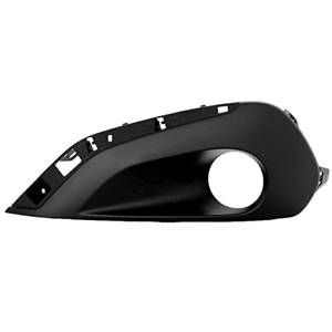 Grille gauche avec trou antibrouillard pare-chocs avant pour PEUGEOT 208 de 2015 à 2019, Neuve