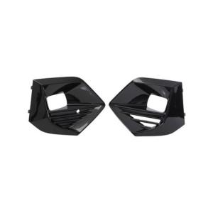 Kit grilles pare-chocs avant noir brillant avec siège antibrouillard (droit+gauche) pour PEUGEOT 2008 depuis 2019,