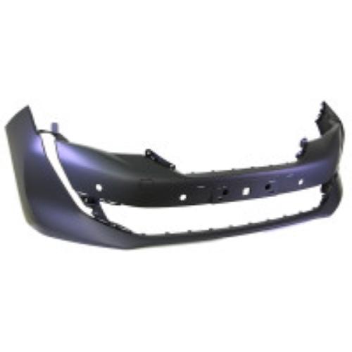 Pare-chocs avant avec apprêt - avec 4 trous capteurs pour PEUGEOT 508 depuis 2018, Neuf