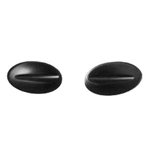 Kit bouchons siege antibrouillard droit gauche pour RENAULT MEGANE III RY de 2012 à 2014,