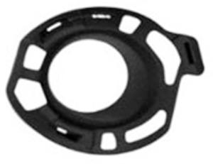 Grille latéral avec trou antibrouillard pare-chocs avant gauche pour RENAULT CLIO III RY de 2009 à 2012, Neuve