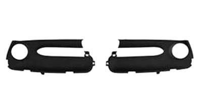 Kit grille latéral droit gauche avec trou antibrouillard pour RENAULT SCENIC RY de 2012 à 2013,