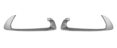 Kit cadre phare droit gauche chromé pour RENAULT SCENIC RY de 2012 à 2013,