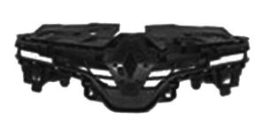 Grille radiateur noire pour RENAULT CLIO IV de 2012 à 2016, Neuve