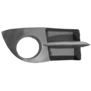 Grille latéral droite avec trou antibrouillard pare-chocs avant pour RENAULT CLIO CAMPUS/STORIA de 2006 à 2009, Neuve