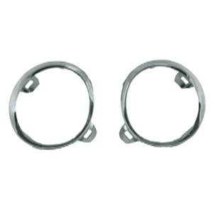 Kit contour droit gauche antibrouillard chrome pour RENAULT MEGANE de 2014 à 2016,