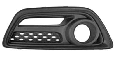 Grille latéral droite avec trou antibrouillard pare-chocs avant pour RENAULT CAPTUR de 2013 à 2017, Neuve