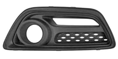 Grille latéral gauche avec trou antibrouillard pare-chocs avant pour RENAULT CAPTUR de 2013 à 2017, Neuve