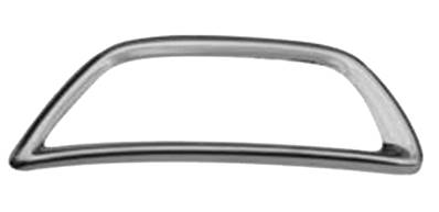 Profil chromée droit grille latéral pare-chocs avant pour RENAULT CAPTUR de 2013 à 2017,