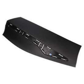 Moulure porte arrière droite noire gaufré-avec trous profil pour RENAULT CAPTUR de 2013 à 2017, Neuve