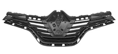 Grille radiateur noire pour RENAULT CAPTUR de 2013 à 2017, Neuve