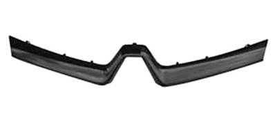 Profil supérieur noir lucide grille radiateur pour RENAULT CAPTUR de 2013 à 2017,