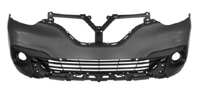 Pare-chocs avant avec apprêt c/6 capteurs stationnement + supports pour RENAULT KADJAR de 2015 à 2018, Neuf