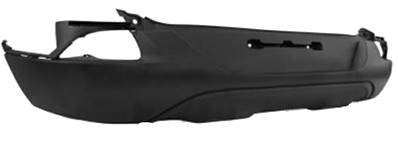 Pare-chocs arrière inférieur noir granuleux pour RENAULT KADJAR de 2015 à 2018, Neuf