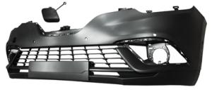 Pare-chocs avant avec primer-con 6 trous park assist pour RENAULT SCENIC depuis 2016, Neuf