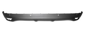Spoiler pare-chocs arrière avec primer-con 4 trous park assist pour RENAULT SCENIC depuis 2016, Neuf