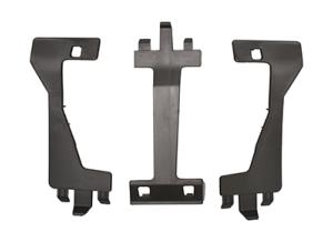 Guide air central pare-chocs avant (3 pièces) pour RENAULT CAPTUR de 2017 à 2019,