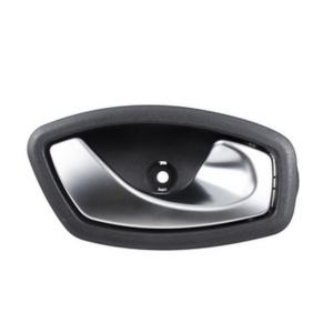 Poignée interne avant/arrière droit avec levier chromé montrer noire pour RENAULT LAGUNA III de 2007 à 2010,