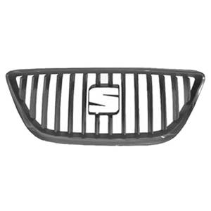 Grille noire avec profil chromée pour SEAT IBIZA de 2008 à 2012, Neuve