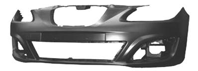 Pare-chocs avant à peindre pour SEAT LEON de 2009 à 2012, Neuf