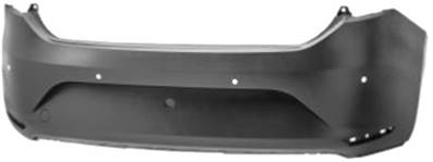 Pare-chocs arrière avec trous radars stationnement à peindre pour SEAT LEON de 2013 à 2016, Neuf