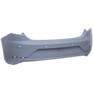 Pare-chocs arrière avec trous radars stationnement à peindre pour SEAT LEON depuis 2017, Neuf