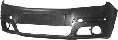 Pare-chocs avant avec trou antibrouillard à peindre pour SKODA FABIA de 2004 à 2007, Neuf