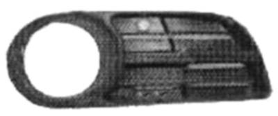 Grille latéral droite pare-chocs avant avec trou antibrouillard pour SKODA FABIA de 2000 à 2004, Neuve
