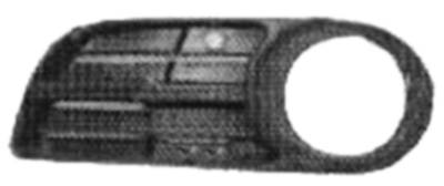 Grille latéral gauche pare-chocs avant avec trou antibrouillard pour SKODA FABIA de 2000 à 2004, Neuve