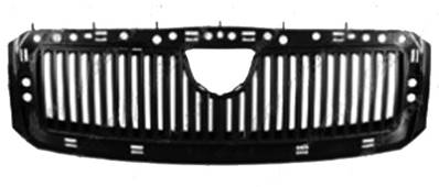 Grille radiateur noire pour SKODA FABIA de 2004 à 2007, Neuve