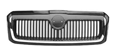 Grille radiateur complète de profil chromée pour SKODA OCTAVIA de 2000 à 2004, Neuve