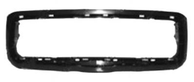 Profil noir grille radiateur pour SKODA OCTAVIA de 2000 à 2004,