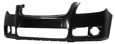 Pare-chocs noir a peindre pour SKODA FABIA de 2007 à 2010, Neuf