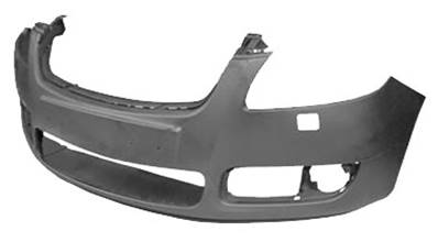 Pare-chocs avant avec lave phare à peindre pour SKODA FABIA de 2007 à 2010, Neuf