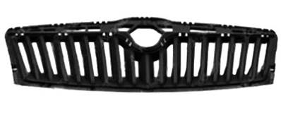 Grille radiateur noire pour SKODA OCTAVIA de 2009 à 2013, Neuve