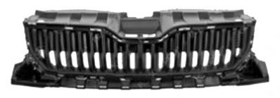 Grille radiateur noire pour SKODA FABIA de 2015 à 2018, Neuve