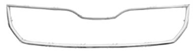 Profil grille chromée pare-chocs avant pour SKODA FABIA de 2015 à 2018,
